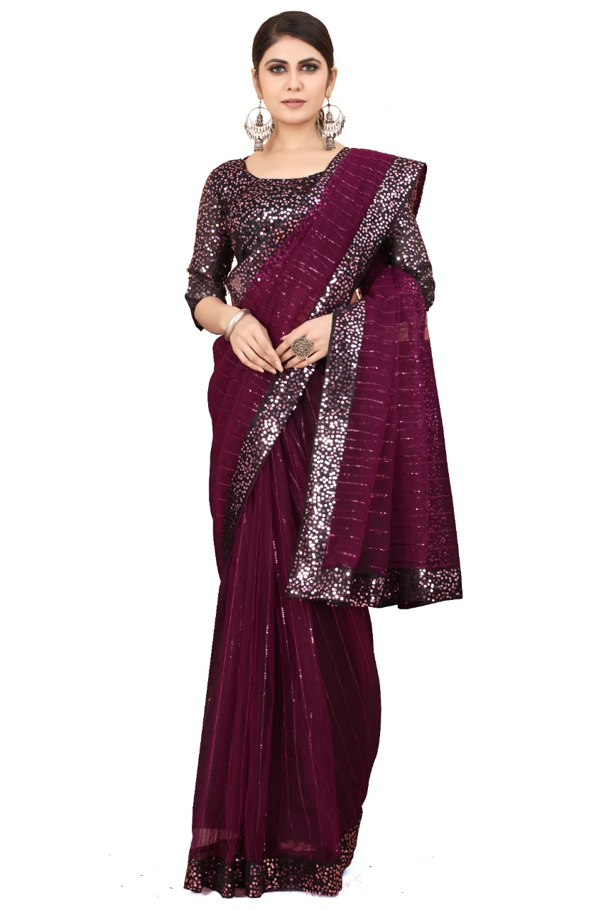 Vanshaft Woven Cotton Saree For With Blouse 